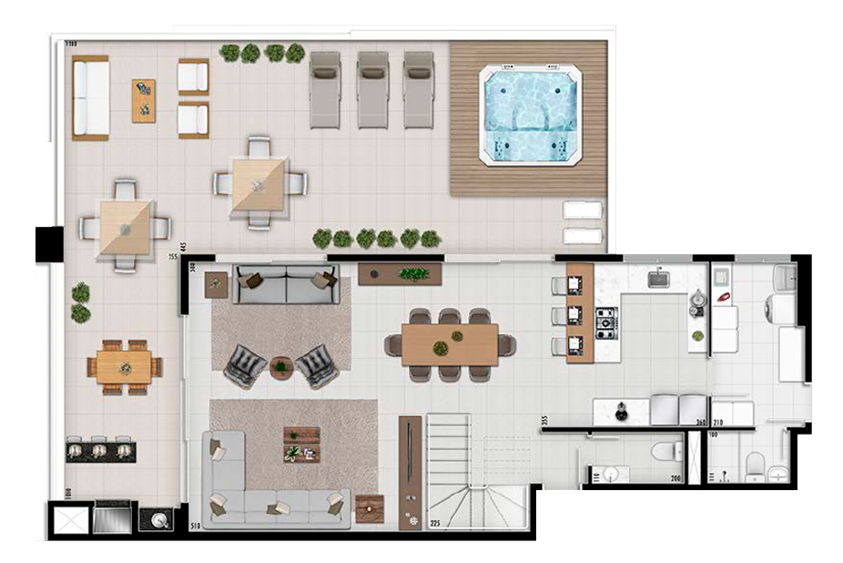 AVENTUS Alba Duplex — Inferior